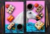 GLASS CUTTING BOARD 2x 30x52 UNICORN