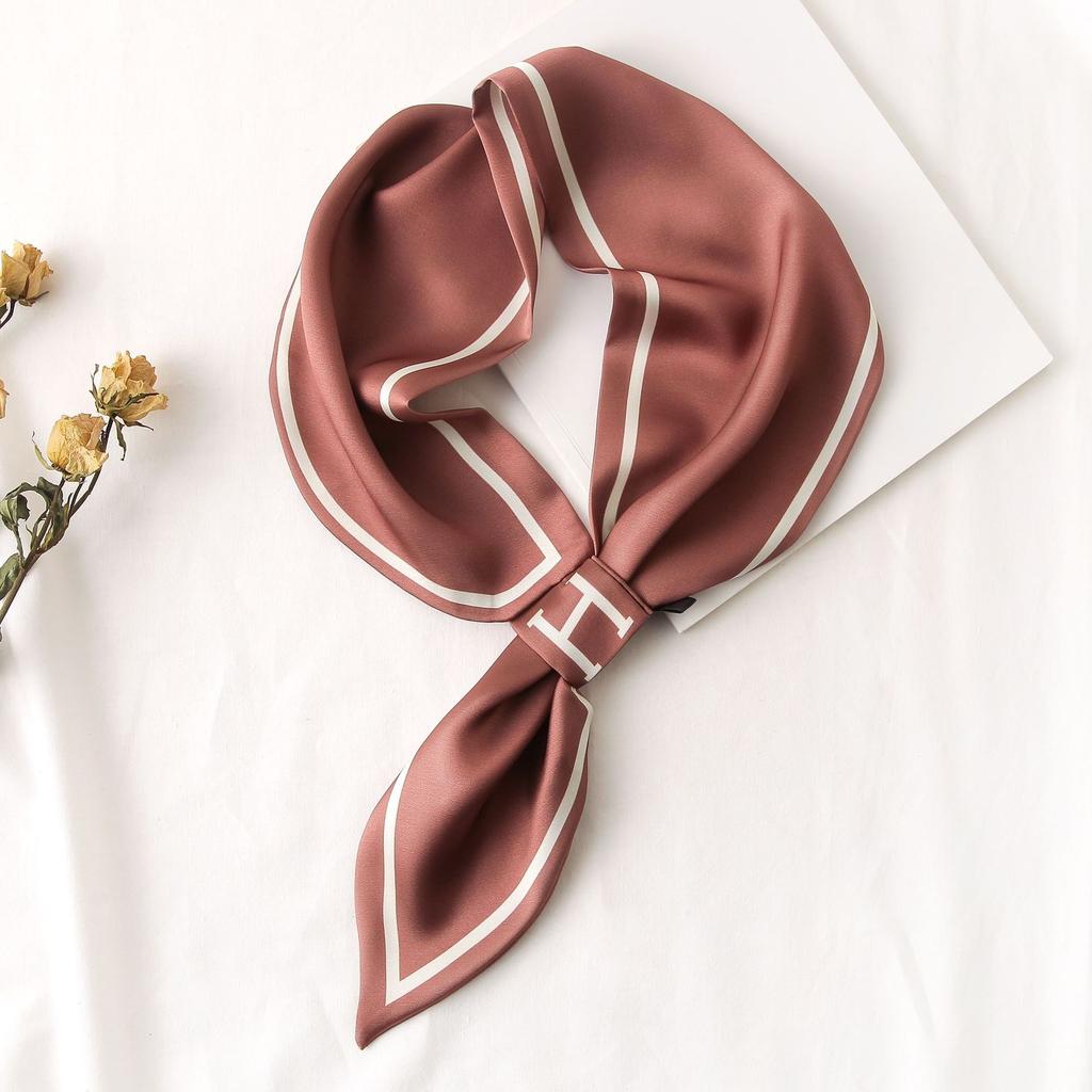 Multi Using Irregular Triangular Scarves for Women DIY Scarf with Cross Intersection Neckerchief Hair Band Head Wrap Accessories