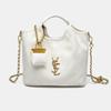 Handbag Women's New Black Soft Leather Big-name Diamond Liner Vegetable Basket Chain Single Shoulder Messenger Bag