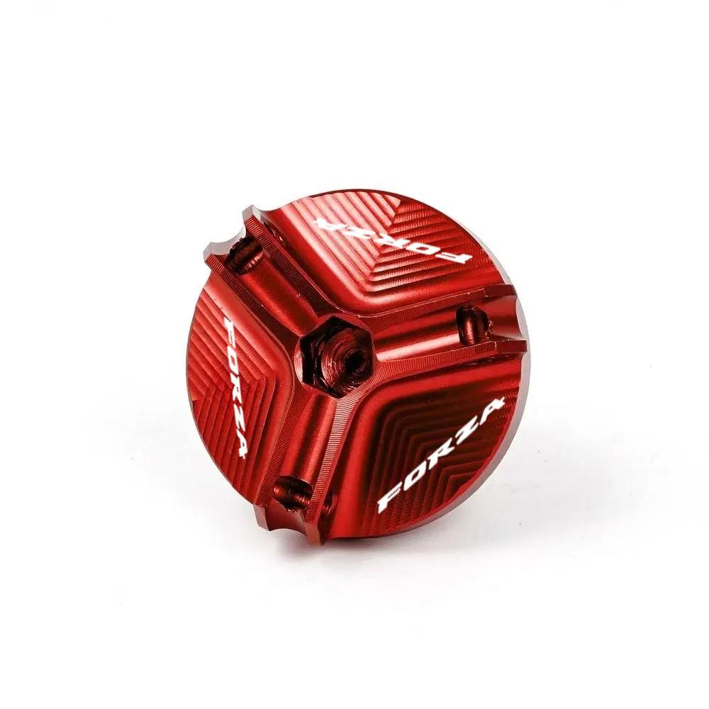 CNC Aluminum Motorcycle Engine Oil Cap Bolt Fuel Filler Cap Accessories For Honda Forza 125 250 300 350 750