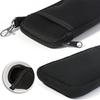Soft Zipper Phone Bag Portable Storage Bag Multifuctional Eyeglass Pouch  Travel Use