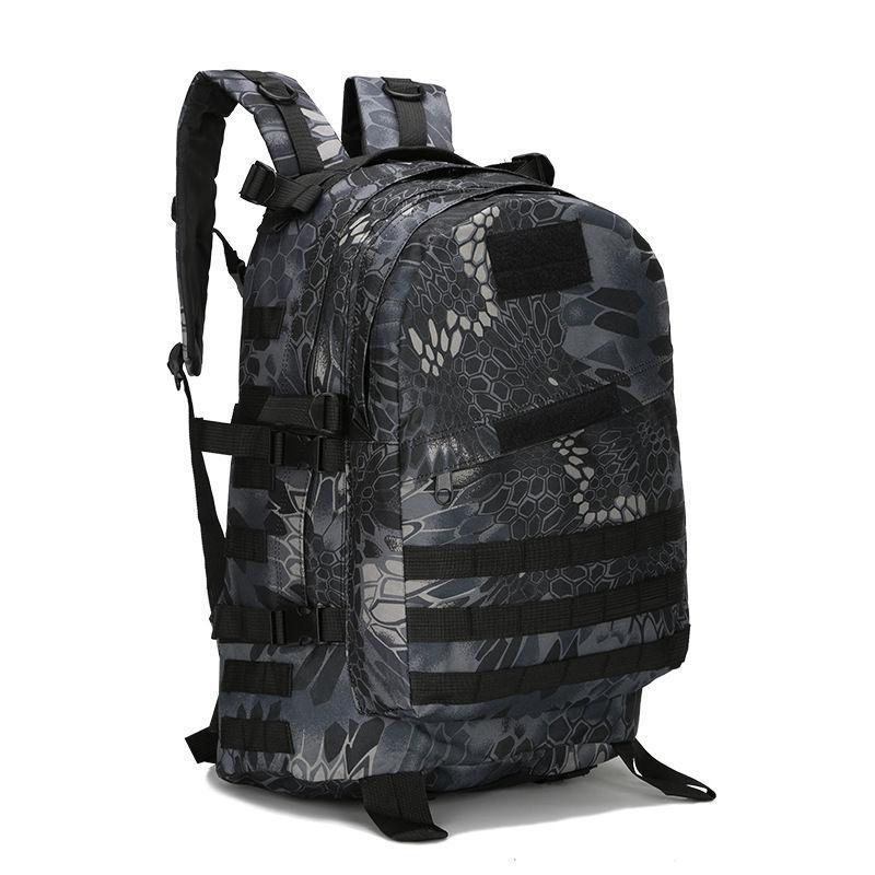 Zaino 40L Zaino Tessuto in Nylon 900D Borsa da Uomo Impermeabile Zaino 3D Molle per Trekking Campeggio Alpinismo