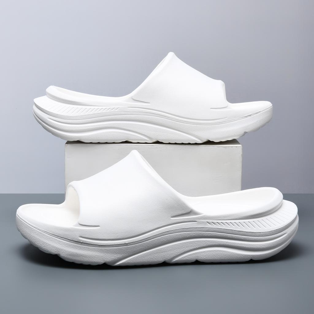 Classic EVA Men's Platform Slippers Open Toe Light Slippers Home Mute Slides Outdoor Beach Casual Sandal Shoes for Men Sandalias