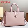 Pu Tote Bag For Women With Stitching Detail And Zipper Closure For Daily Use