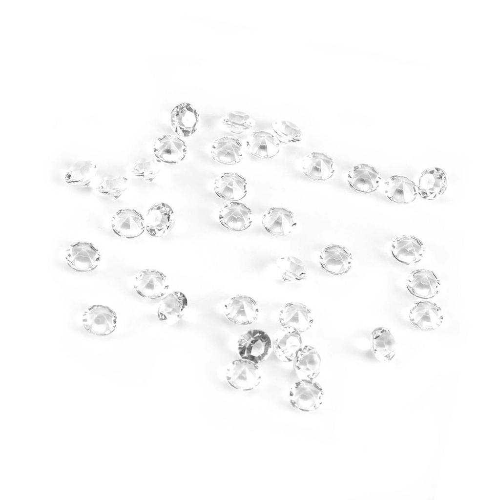 1000 Stück Beutel 6mm Klare Acrylperlen Vasenfüller Hochzeitsfeier Deko DIY Ornament Zubehör