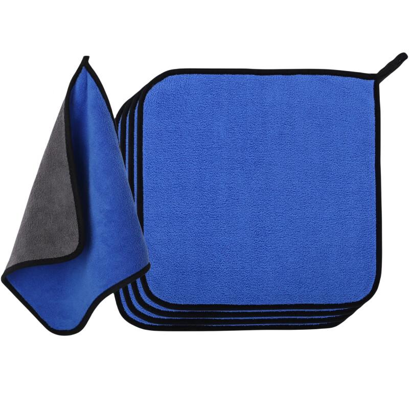 Coral Fleece Car Wash Towels, 5-Pack