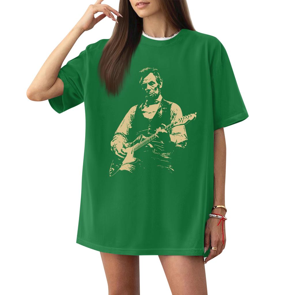 Women's Casual Letter Print Short-sleeved Top T-shirt