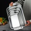 304 Stainless Steel Rectangular Roasting & Serving Tray