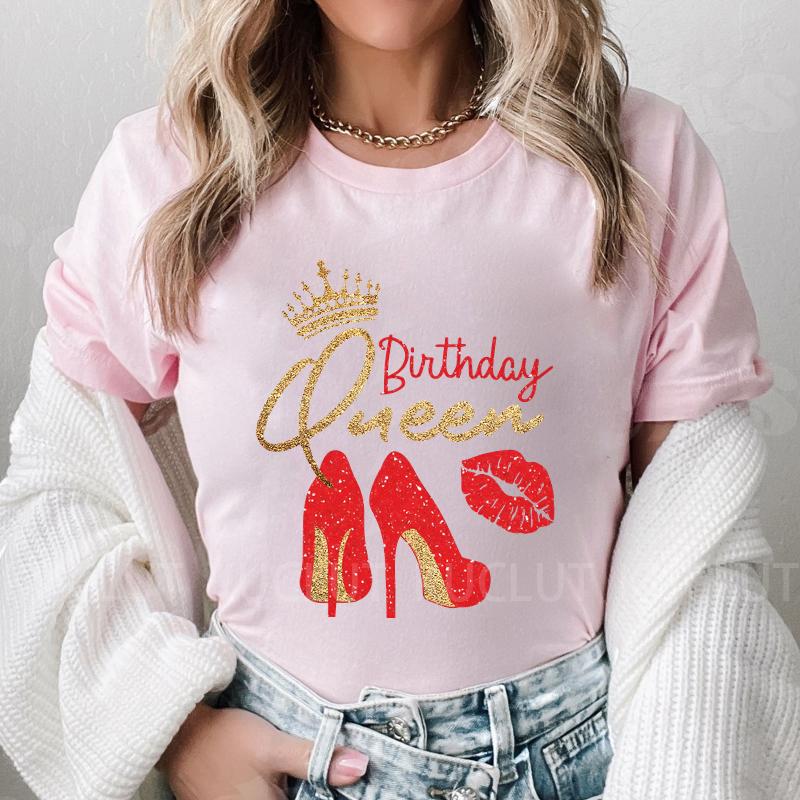 Women T-shirt 40th Fabulous Tees Ladies 40th Birthday Queen Party Shirt Fashion Graphic Tops Casual Aesthetic Female Clothing