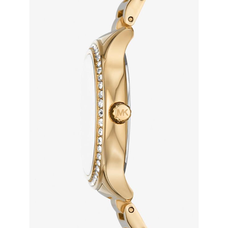 Michael Kors Montre Pavé Doré Sage MK4805
