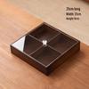 Bamboo Multi-Grid Serving Tray with Dust Cover