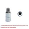 8pcs 1/4" 3/8" 1/2" Torx Bit Socekt Set Adapter Allen Key Spline Bits Universal Head For Torque Spanner Ratchet Socket Wrench