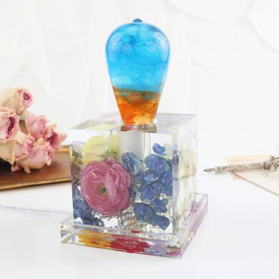 1 Set Lamp Mold Eco-friendly DIY Silicone Craft Making Resin Epoxy Mold for Home