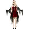 S-XL Halloween Black Angel Costume COS Costume