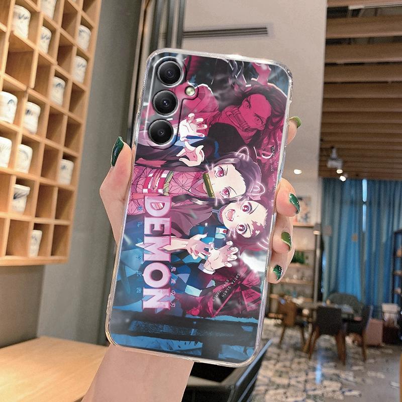 Husă din silicon moale și transparentă Anime cool pentru Xiaomi Redmi Note 13 14T 15 Samsung A55 A35 S24 FE S25 iPhone Huawei Honor Camera de protecție antișoc
