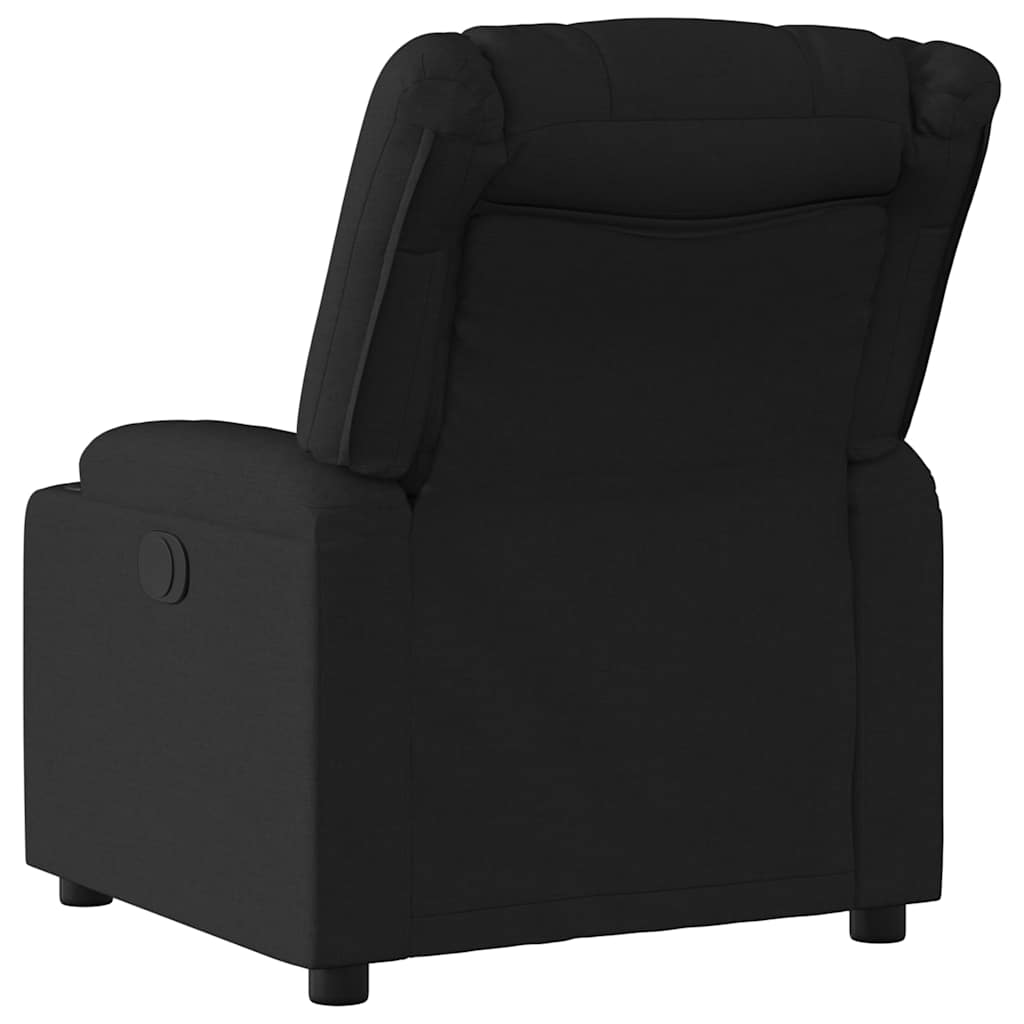 Relax Chair Black Fabric