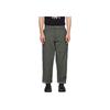 UNIQLO Solid Color Straight Leg Warm Casual Pants Unisex bottoms Dark-Olive 450281-57