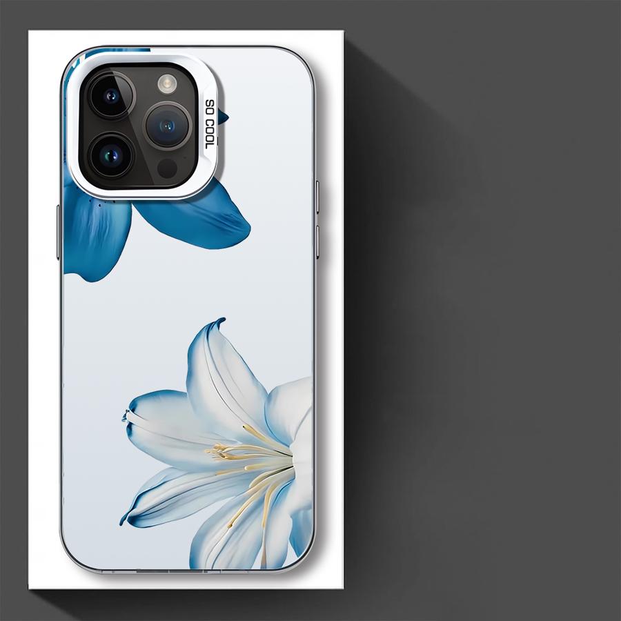 Cartoon Flower Pattern Phone Cover Case for iPhone 17 Pro Max 16 13 12 Pro 14 Plus 15 Air 11