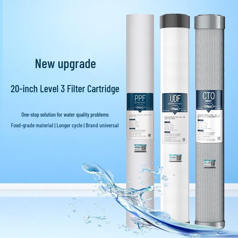 Zuanxin 20-inch Universal Water Purifier Pre-Filter Set