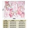 Anime Puella Magi Madoka Magica Blanket Plush Throw Blanket For Girls Boys Couch Chair Sofa Bed Flannel Bedspread Bed Cover