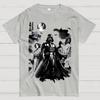 Skywalkers Sumi-e Unisex 100% Cotton Summer Casual Cool Loose T-Shirt