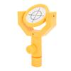 Total Station Reflective Target 50mm Diameter Surveying Reflector Plate with Crosshair and Bracket for Tunnels Subways