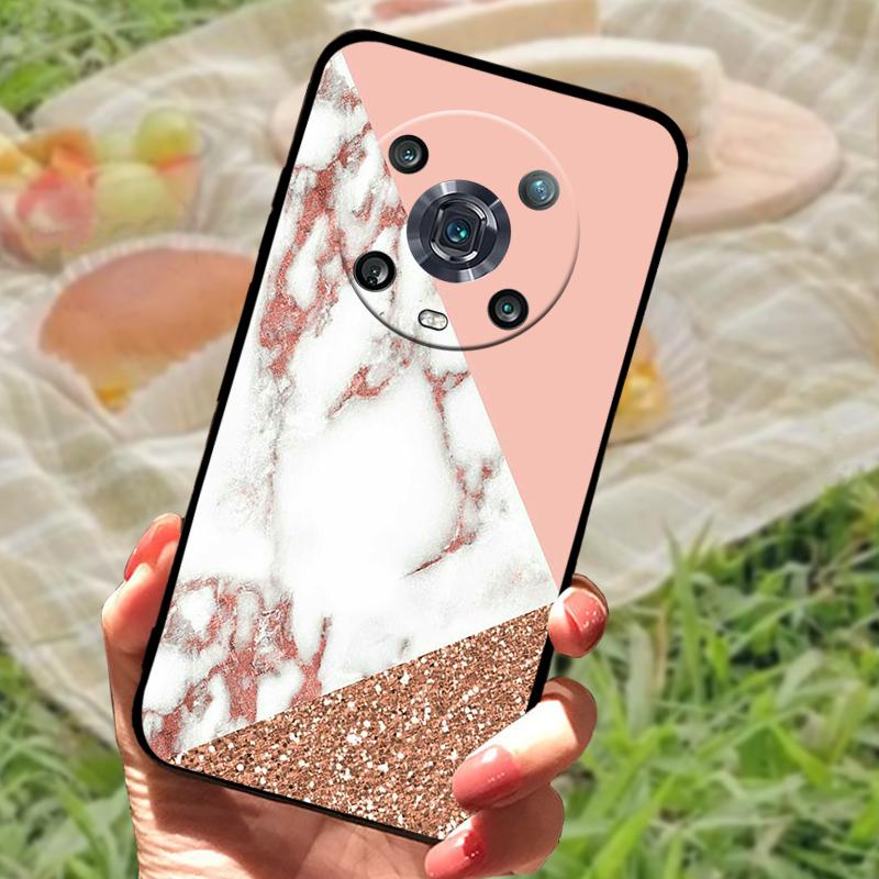 Pro Honor Magic 6 4 Lite 5G Pouzdro Módní Nárazuvzdorné Silikonové Pouzdro na Telefon Pro Honor Magic 4 Pro 5G Honor X9B 5G Ochranné Fundas