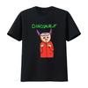 Vintage Dinosaur JR Band Cartoon Character Black T Shirt Reprint S 5XL Vintage Graphic Casual Versatile Breathable
