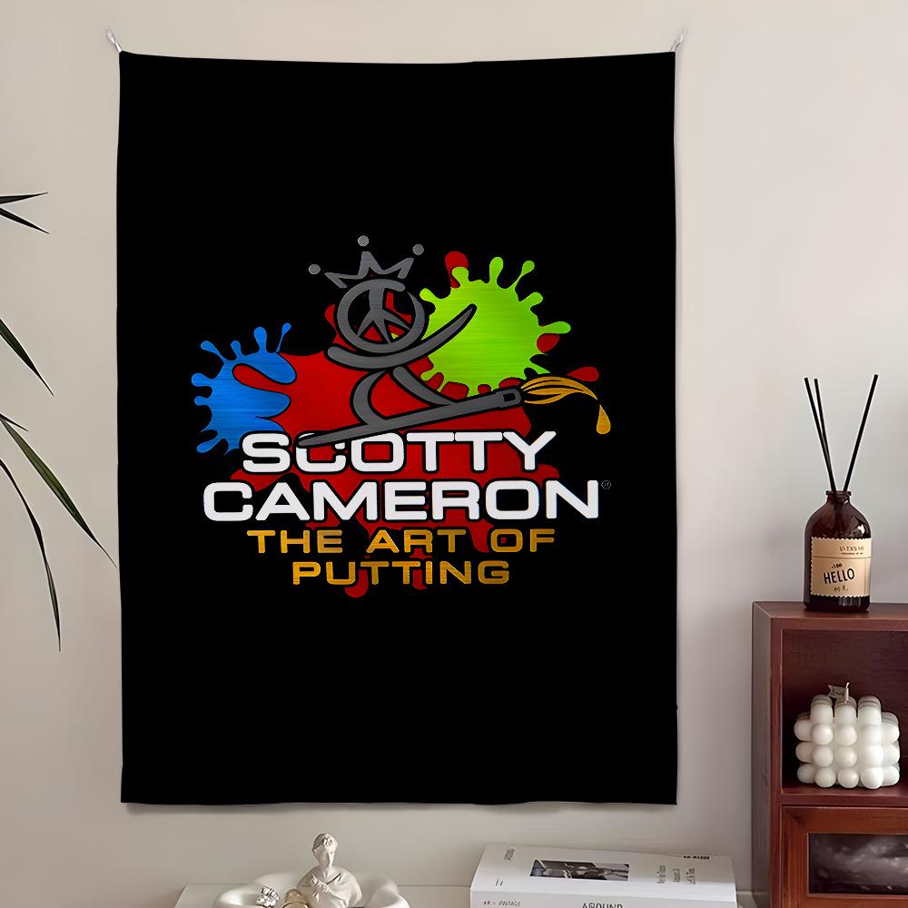 Wall Art Background Banner Golf Scooter Ccamerons Perfect for Home and Living Bedroom Decoration Fashionable Tapestry