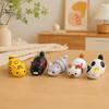 Decorative Magnetic Decor 3D Lying Cat Refrigerator Magnet, Cartoon Kitten Resin Fridge Animal Non-slip Whiteboard Magnets for Cabinet Locker,