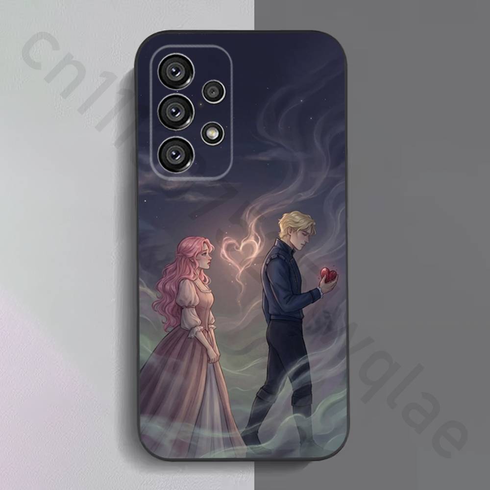 Once Upon a Broken Heart  Phone Case for Samsung S25 S24 S23 FE S22 S21 S20 FE plus Ultra Black soft shell