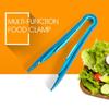 1Pcs 6/8/10inch Bread Salad Clip Kitchen Baking BBQ Silicone Tongs