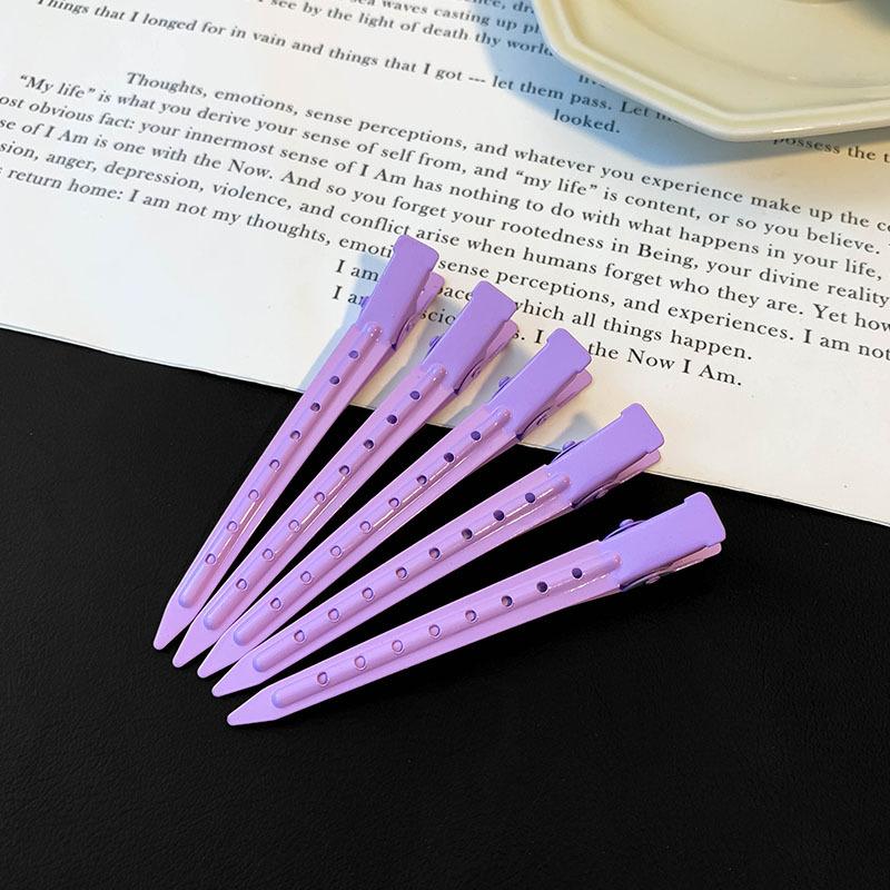 5/6ks Polychromatické Pevné Klipy do Kadeřnického Salonu Dámské Stylingové Dělicí Svorky Kadeře ke Kořínkům Nadýchané Sponky Kadeřnické Nástroje