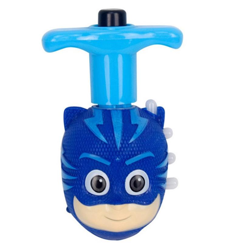 Mehrfarbiges Spinning-Gyro-Spielzeug, Cartoon-elektrische Musik, blinkendes Licht-Gyro für Kinder