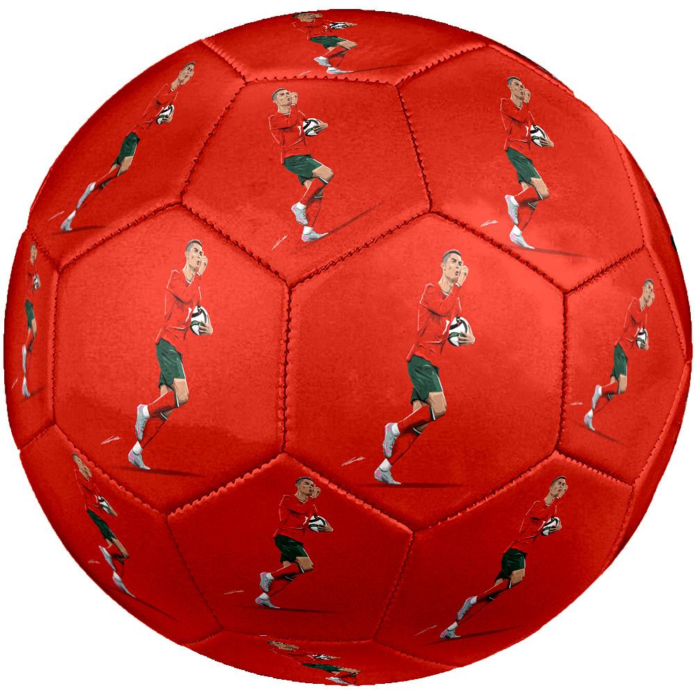 Cristiano Ronaldo Fußball Größe 5 Fußball Maschinen genäht Indoor/Outdoor Training und Spiele Fußball Zubehör