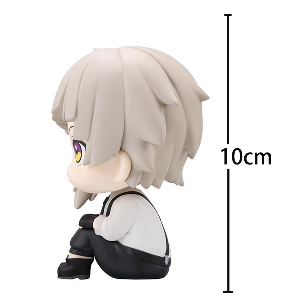 

Anime BSD Figure Kawaii Dazai Osamu Action Figure Q edition Nakajima Atsushi Figurine PVC Model Collection Doll Anime Toys Gift 10CM