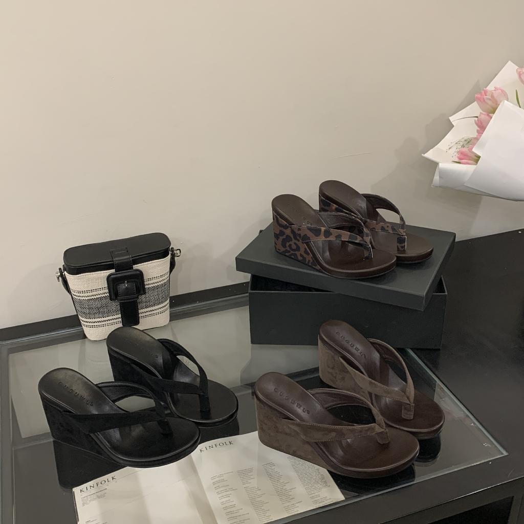 Women's Round Toe Wedge Heel Summer Stylish Casual Sandals - Perfect for Daily Wear
