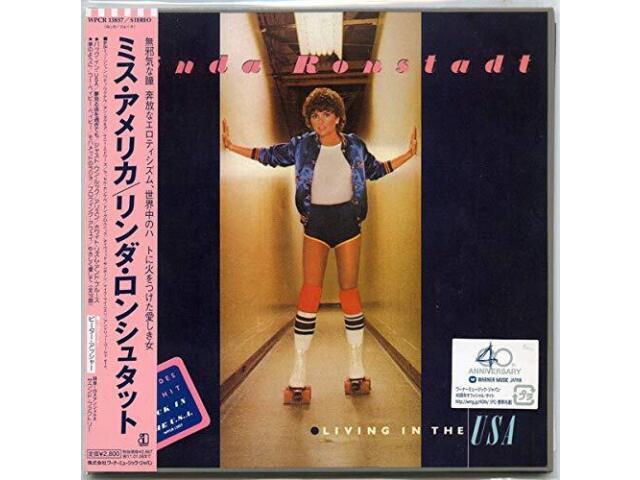 

LINDA RONSTADT LIVING IN THE USA JAPAN MINI LP CD бумажная обложка WPCR-13857 NEW