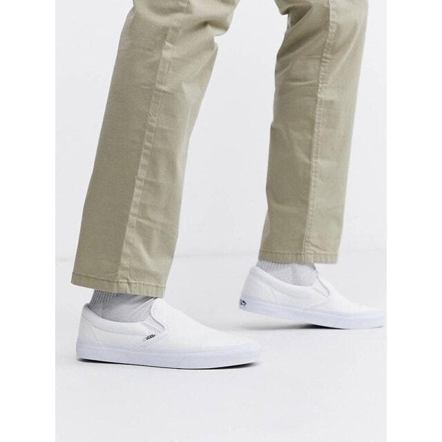 

Белые кеды Vans Classic Slip-On