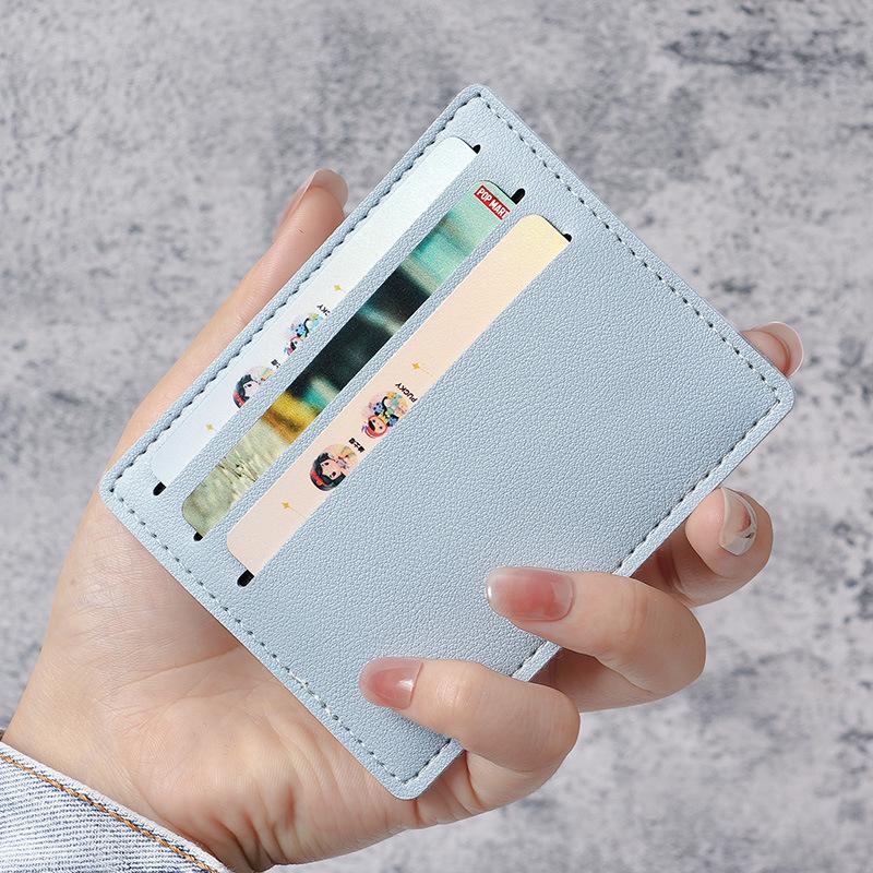 Ultra-Thin Compact Card Holder - Anti-Demagnetization, Portable and Unisex
