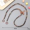 Yi Lian Acrylic Beaded Phone Chain: Pearl Crossbody Strap Charm for Women