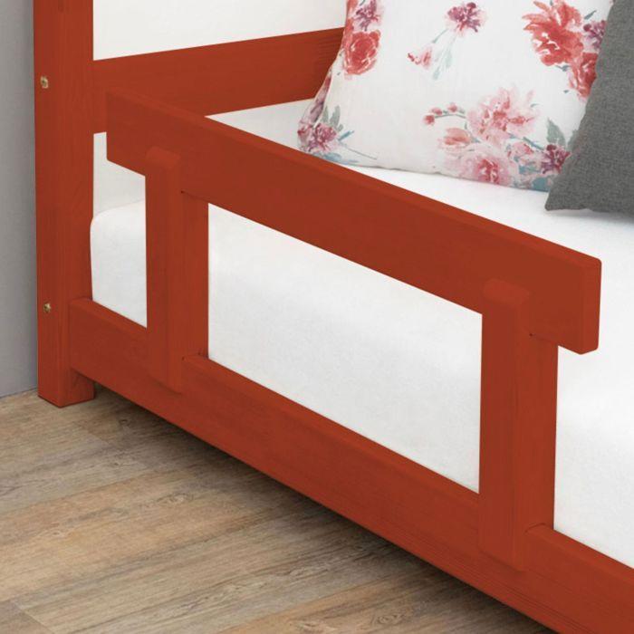 TRUSTY Brick Red Children's Bed Rail