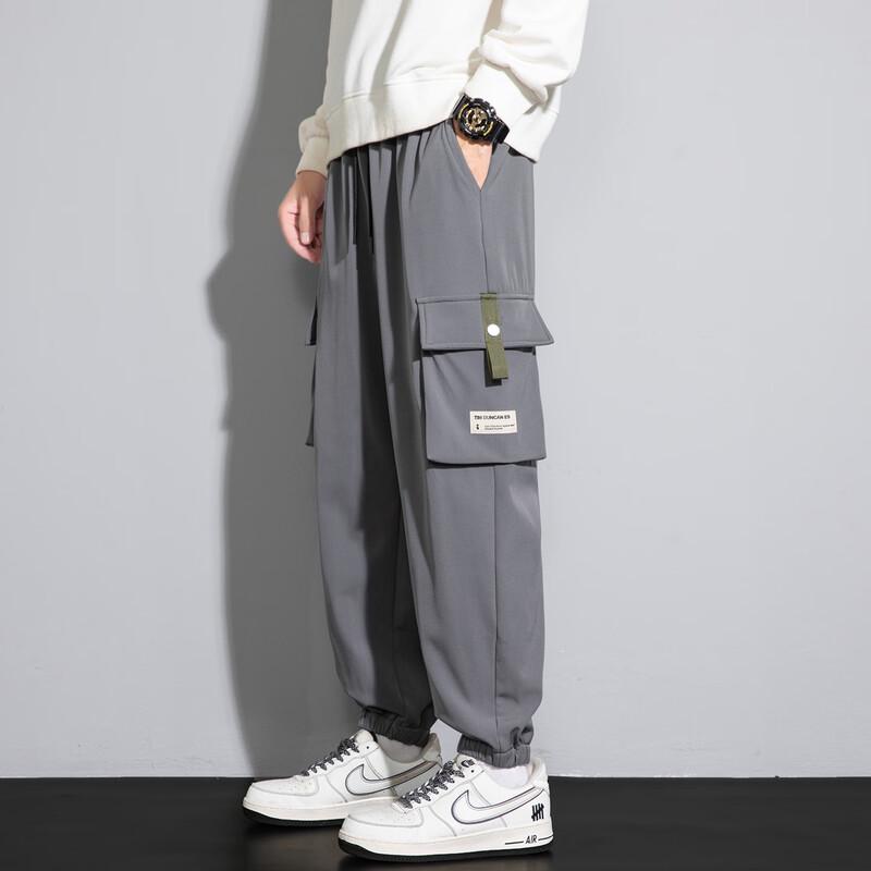 Men's Trendy Relaxed Fit Jogger Cargo Sweatpants