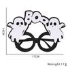 Spider Halloween Eyeglasses Web Zombie Head Ghost Cartoon Style Props Christmas