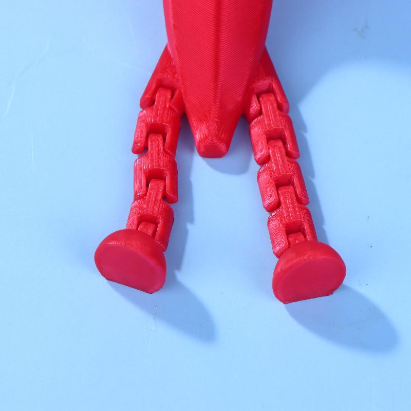 3D-gedruckte Spielfigur Bananenmodell Bewegliche Gelenke Simulationsschlange Büro-Desktop-Ornament Osterbasteln Geschenk