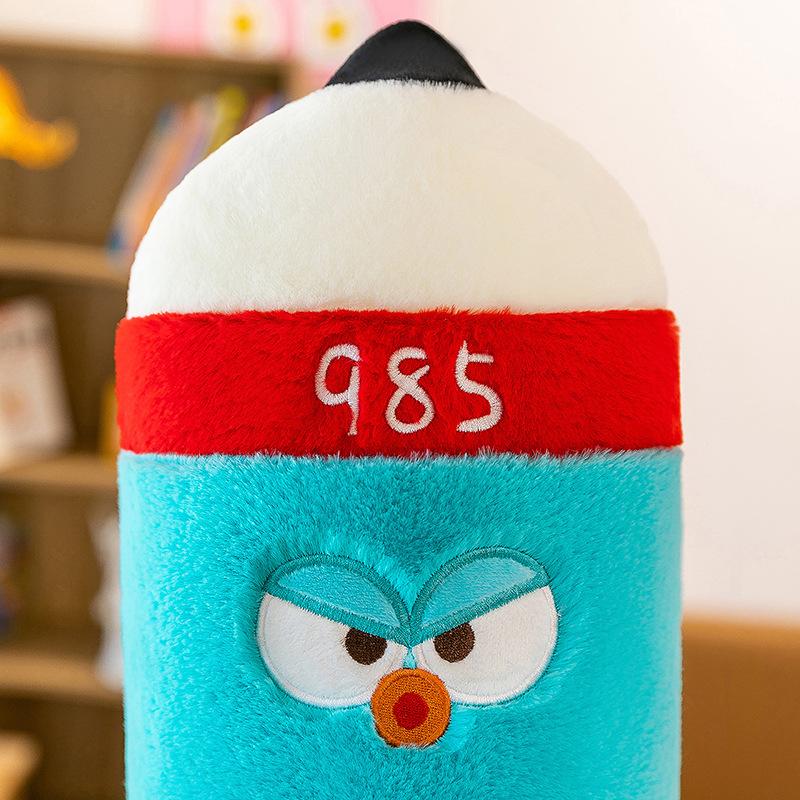 Pencil Pillow with Long Strip Plush Toy Doll Sleeping with Doll Graduation Gift Leg Clip Artifact Claw Machine