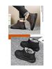 Men's Winter Fleece-Lined Cotton Boots - Plush Lining Slip-On Snow Shoes