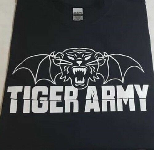 

Tiger Army Панк-рок хардкор трэш группа Футболка футболка музыкальная группа летучая мышь 4XL