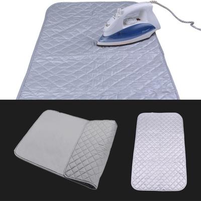 Strijkmat voor Tafelblad Wasmat Draagbare Reis Kledingbeschermer Bord Pers Warmte Deken Strijkplank Alternatieve Hoes