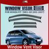 Suitable for Honda Fit Hatchback Rain or Sun Visor Spoiler Honda-Fit Sun Visor Rain or Sun Visor Side Window Deflector